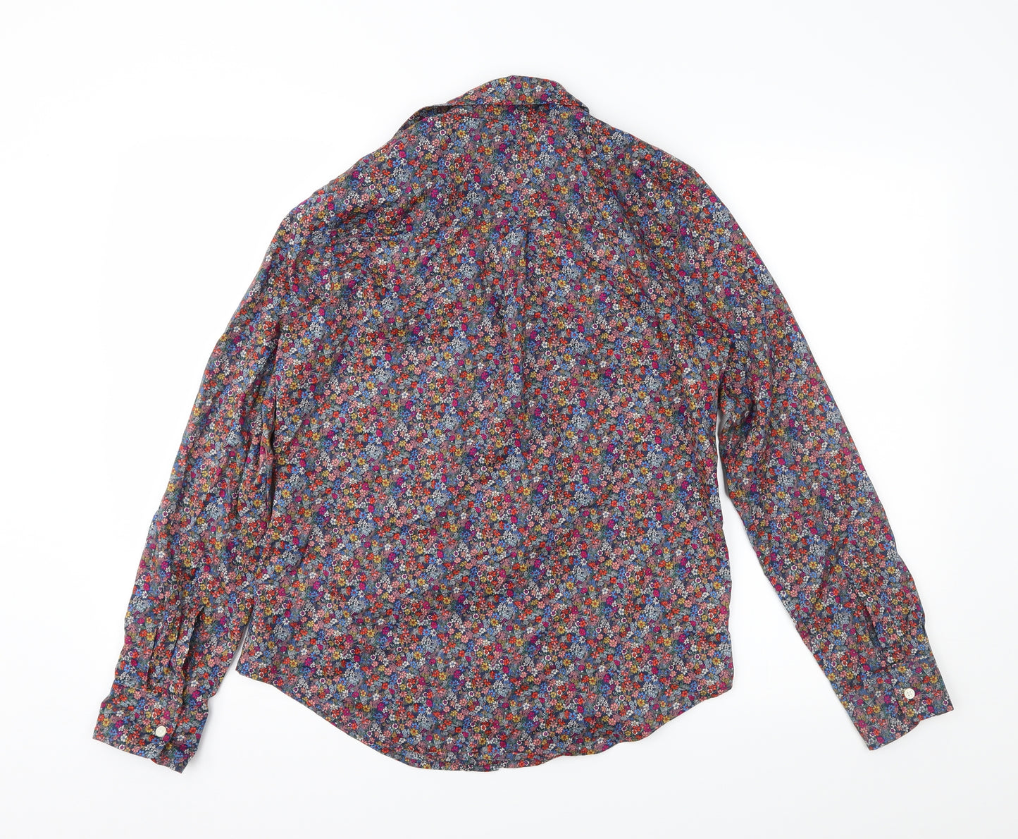 Gap Womens Multicoloured Floral  Basic Button-Up Size XS