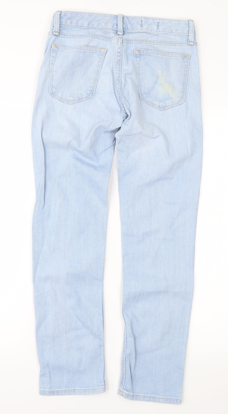 Gap Womens Blue  Denim Straight Jeans Size 24 L27 in