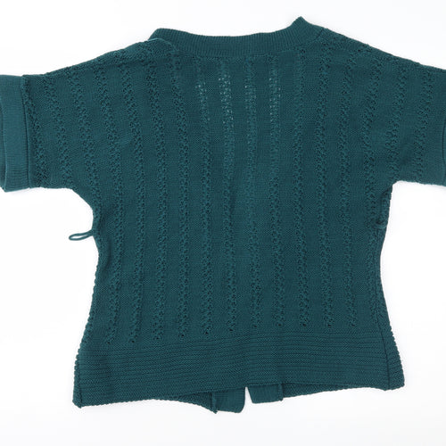 Atmosphere Womens Green  Knit Cardigan Jumper Size 8