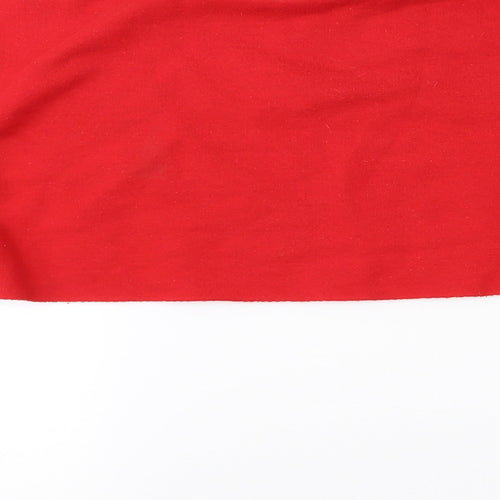 PRETTYLITTLETHING Womens Red   Pullover Sweatshirt Size M
