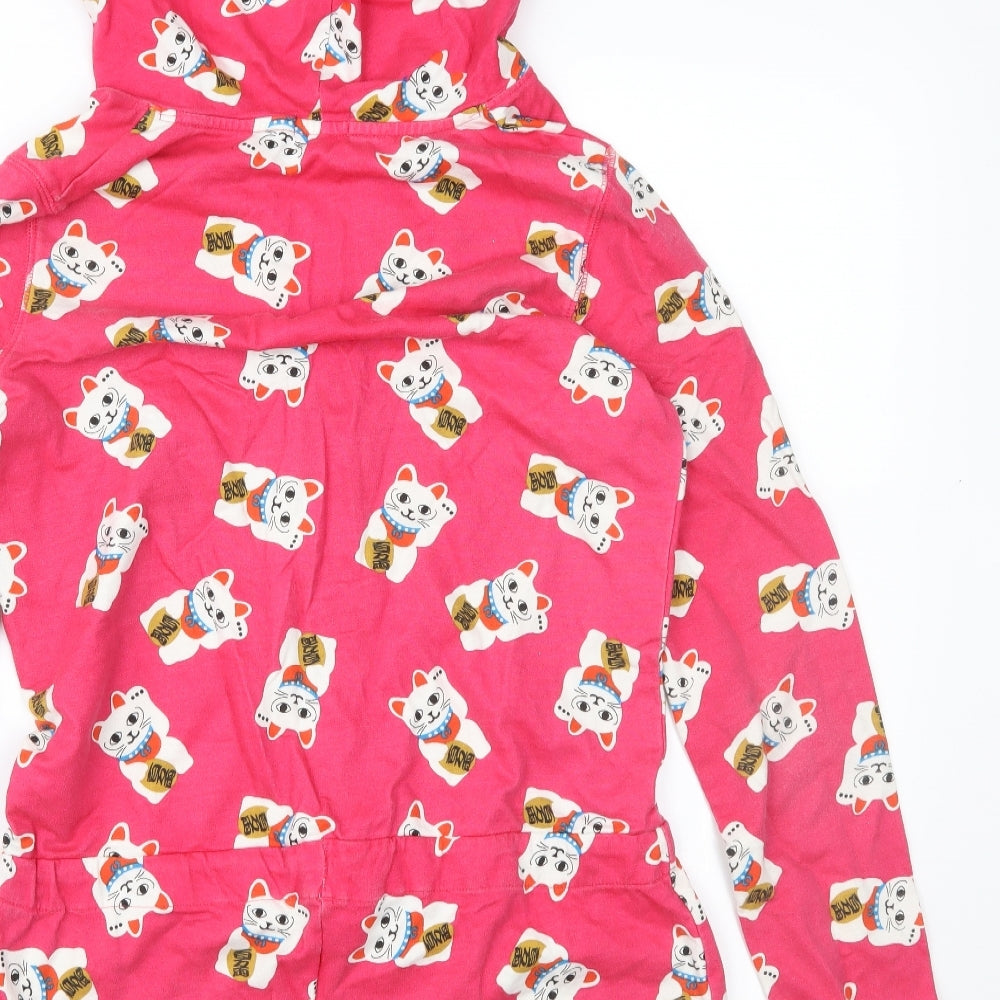 River Island Womens Pink Geometric   One Piece Size S