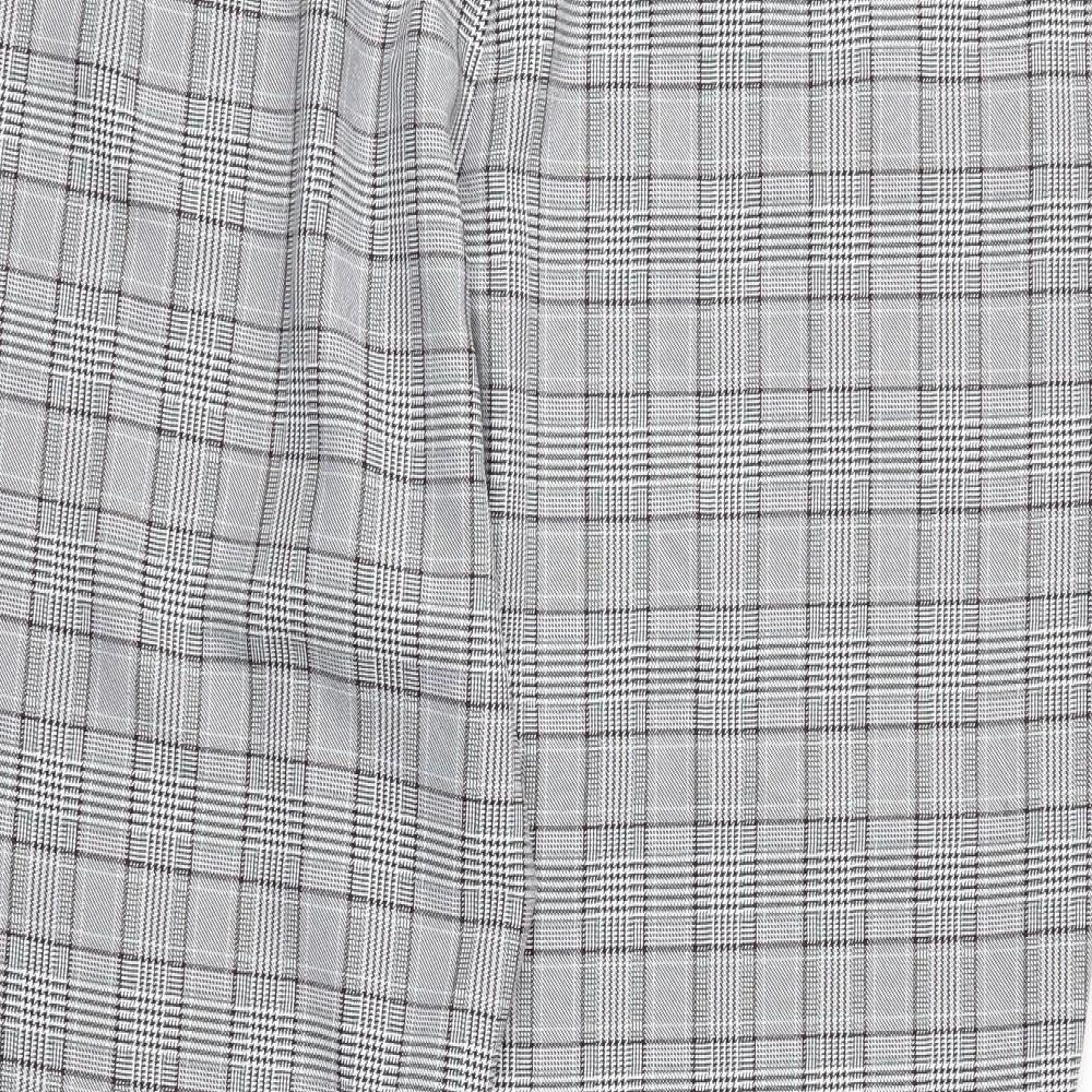 George Womens Grey Check  Trousers  Size 22 L27 in