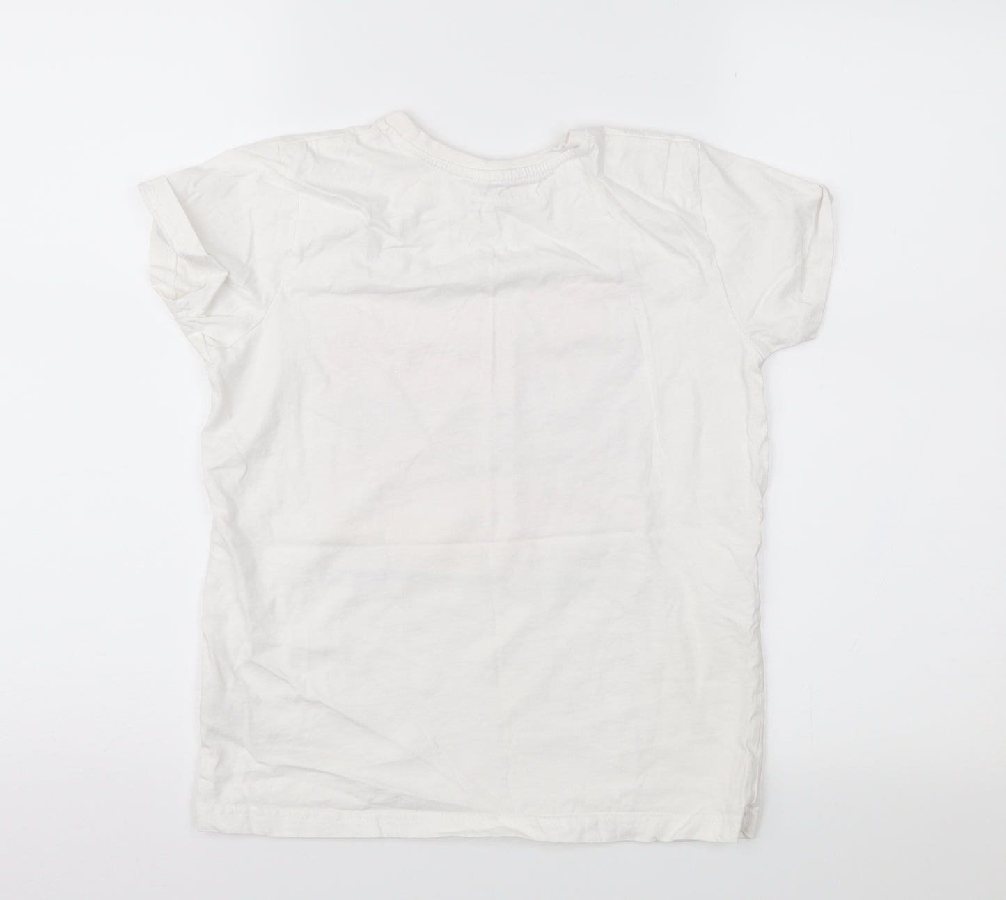 Primark Boys White   Basic T-Shirt Size 10-11 Years
