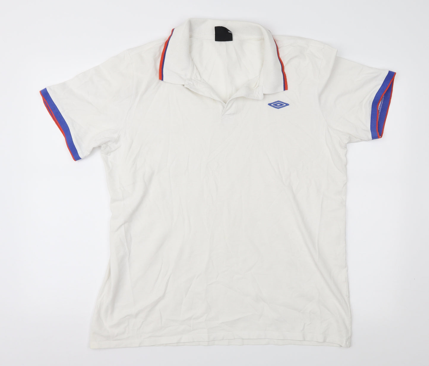 Umbro Mens White    Polo Size XL