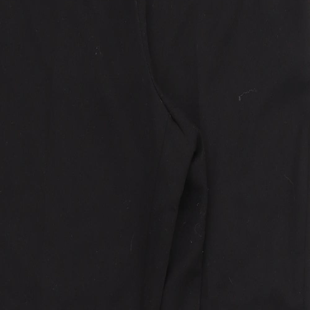 F&F Womens Black   Trousers  Size 12 L29 in