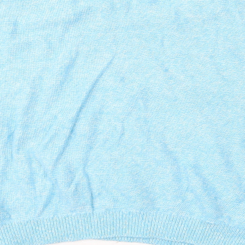 Topshop Womens Blue  Knit Pullover Jumper Size 8