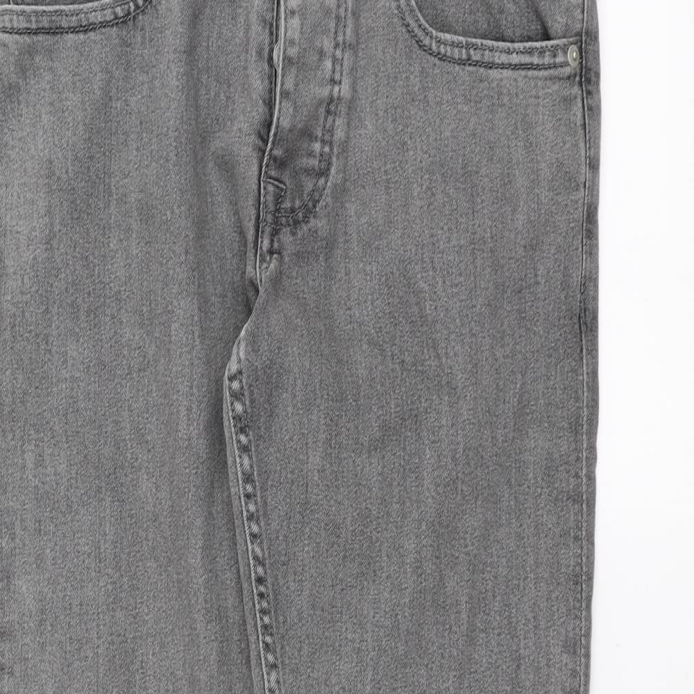Primark Mens Grey  Denim Skinny Jeans Size 32 in L32 in