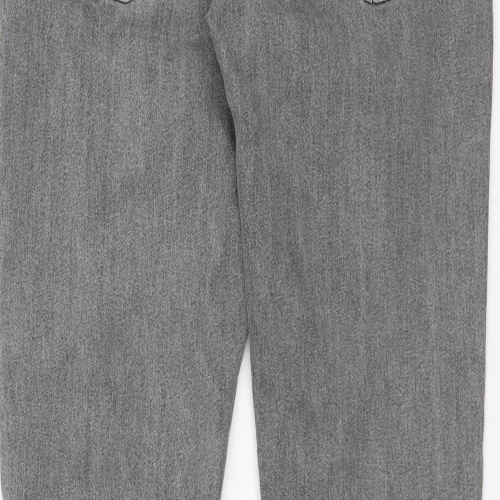 Primark Mens Grey  Denim Skinny Jeans Size 32 in L32 in