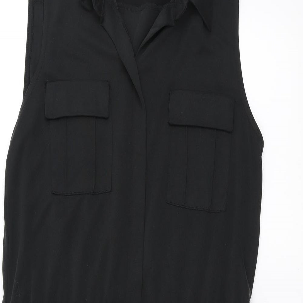 Warehouse Womens Black   Shift  Size 12