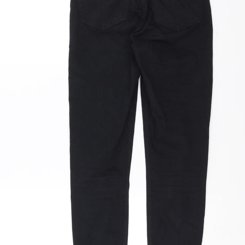 Topshop Womens Black  Denim Skinny Jeans Size 26 in L30 in
