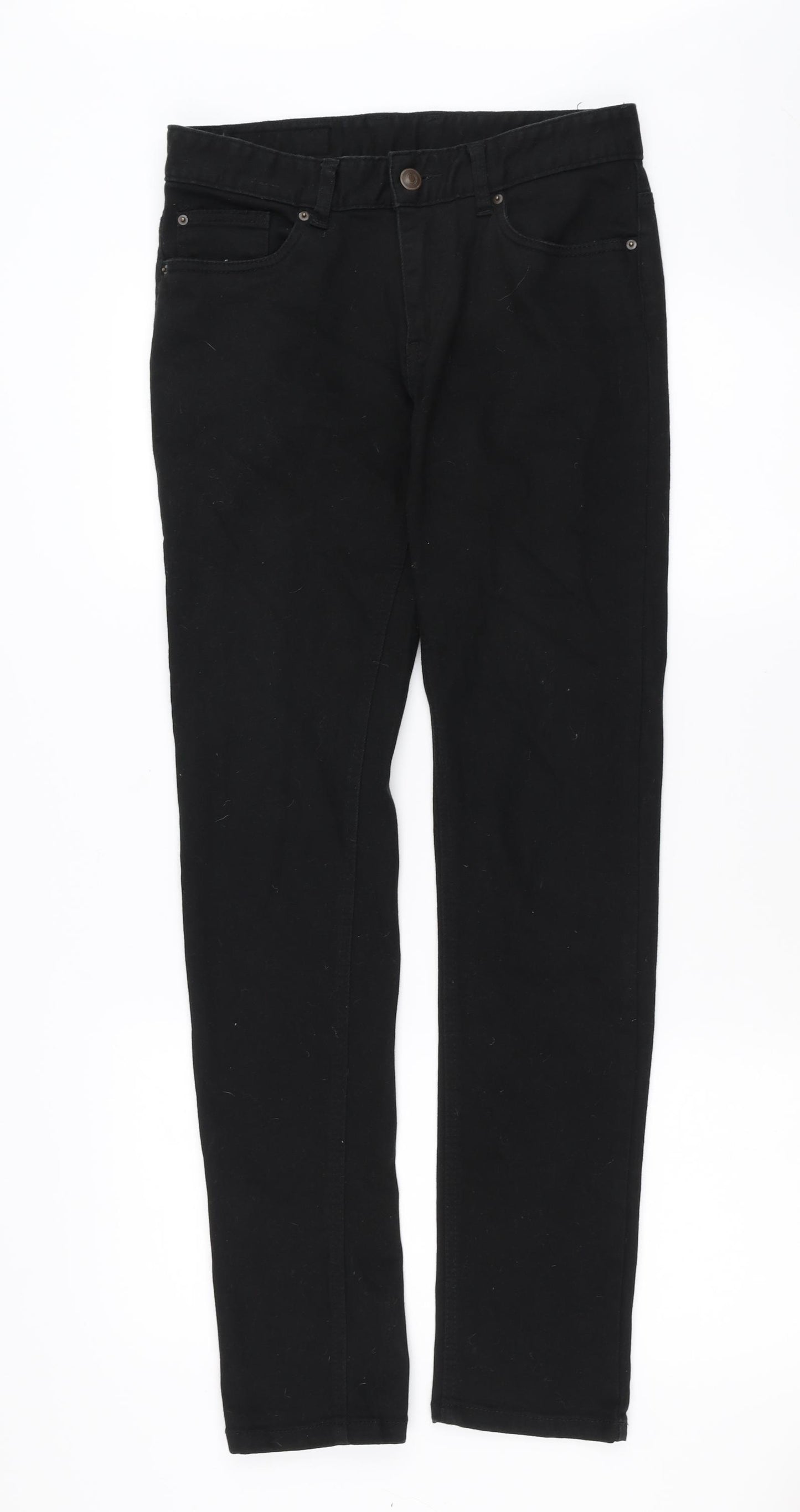 Mundo Mens Black  Denim Straight Jeans Size 30 in L30 in