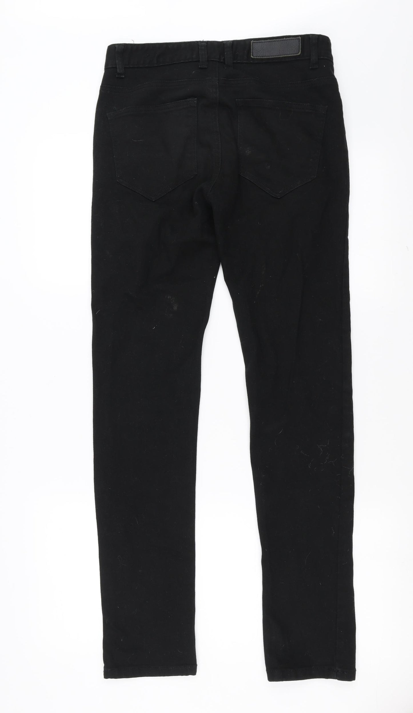 Mundo Mens Black  Denim Straight Jeans Size 30 in L30 in