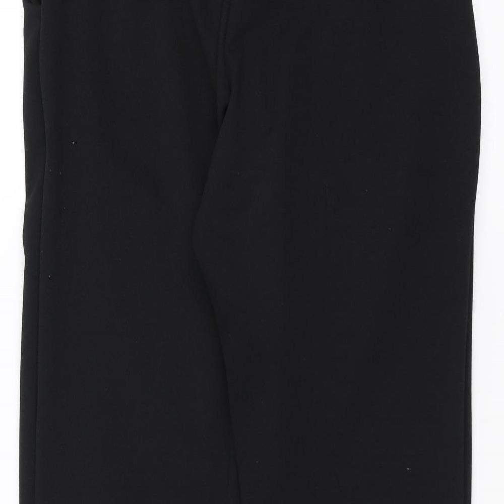 Quiz Womens Black   Trousers  Size 12 L28 in