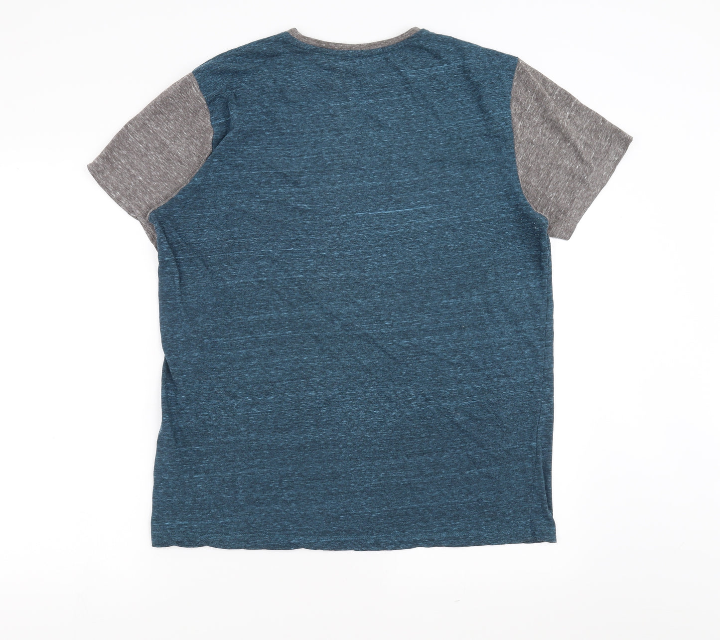 Easy Mens Blue    T-Shirt Size L