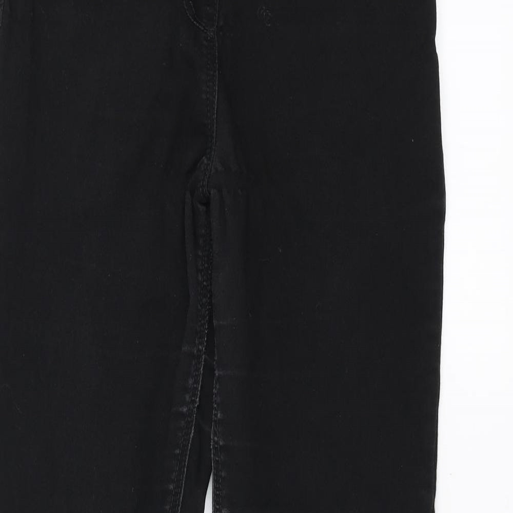 George Girls Black  Denim Jegging Jeans Size 12-13 Years