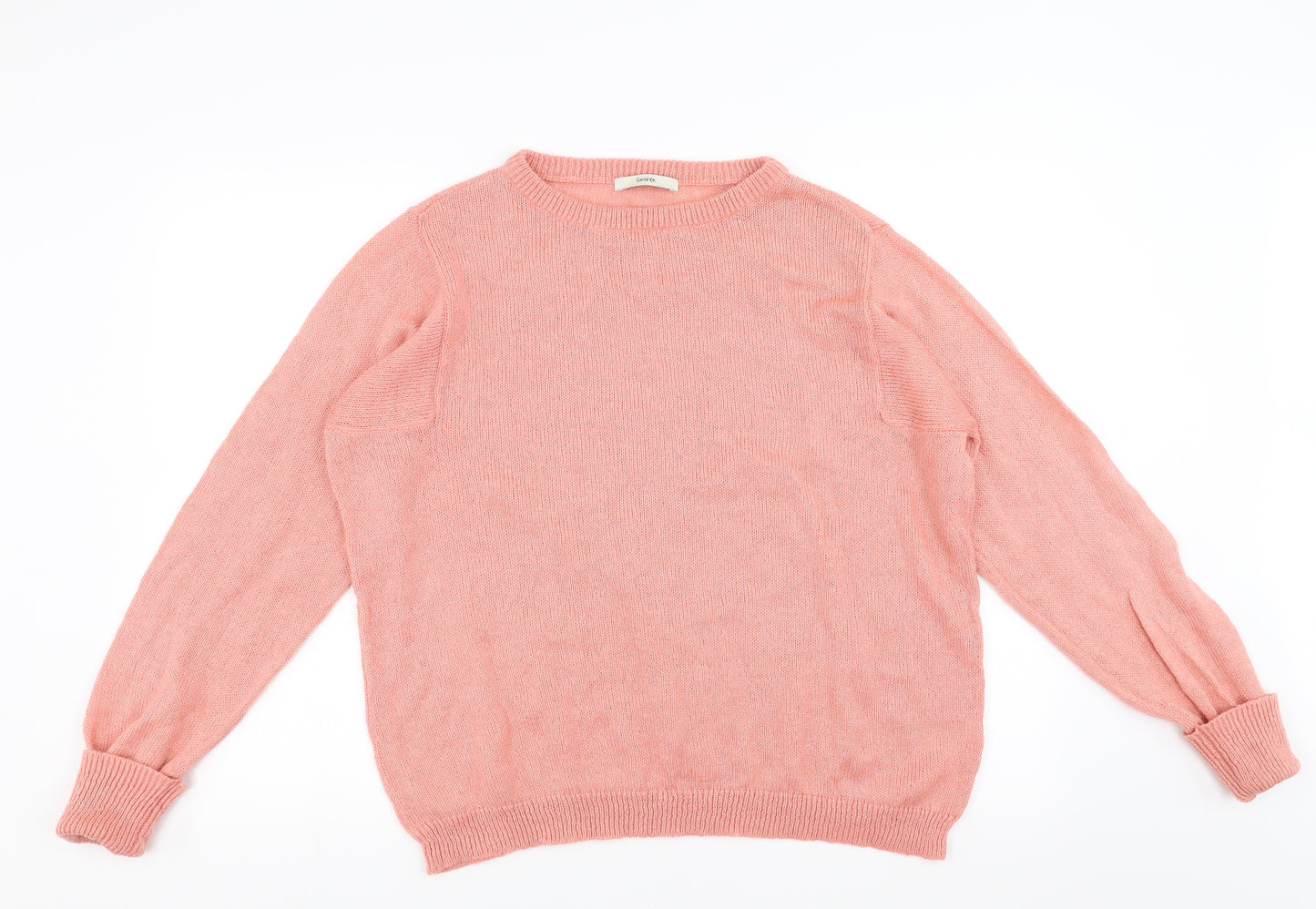 George Womens Pink   Pullover Jumper Size 14