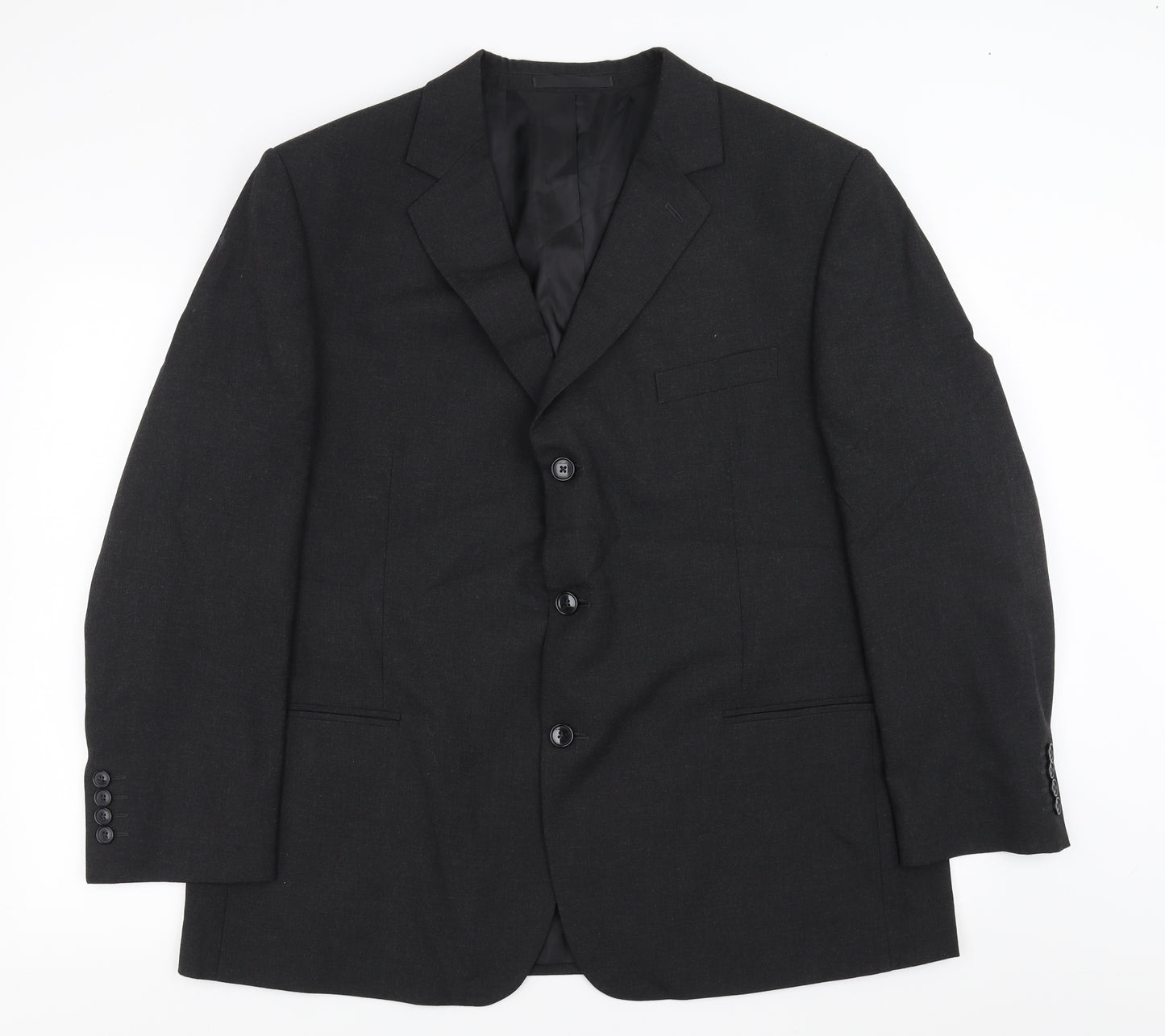 Marks and Spencer Mens Grey   Jacket Suit Jacket Size 46