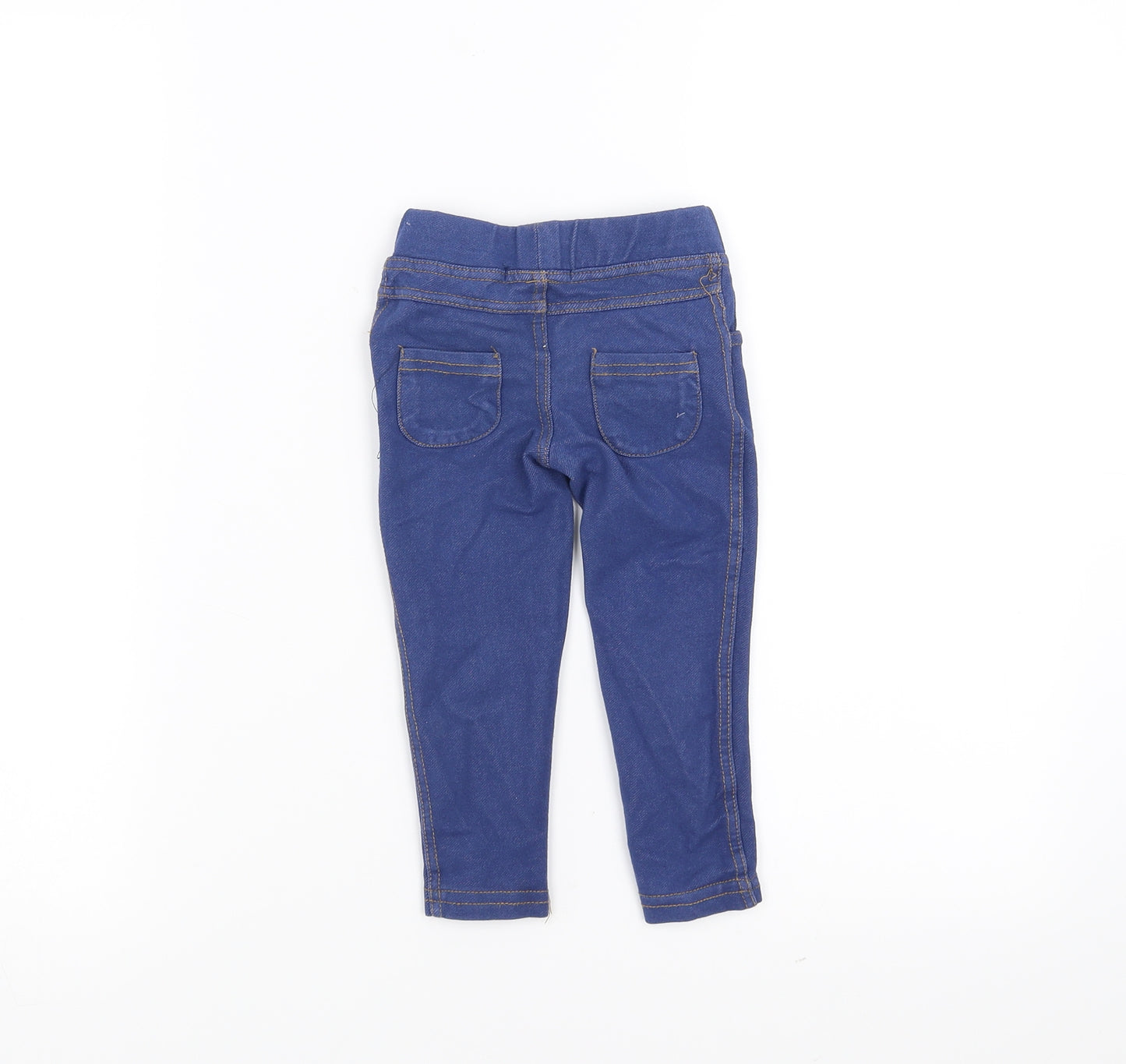 Young Dimension Girls Blue  Denim  Jeans Size 18-24 Months  - leggings