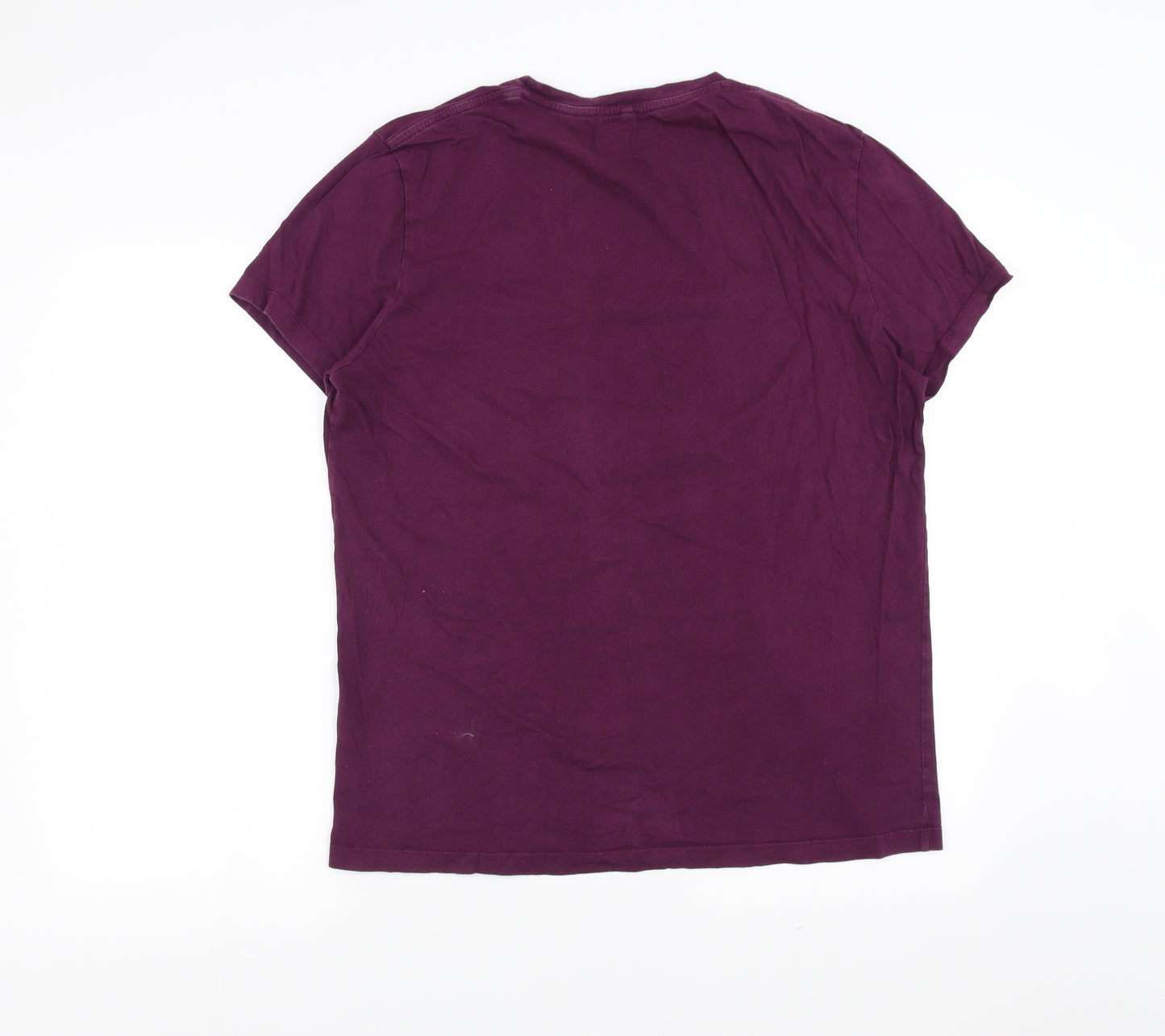 Jack Wills Mens Purple    T-Shirt Size L