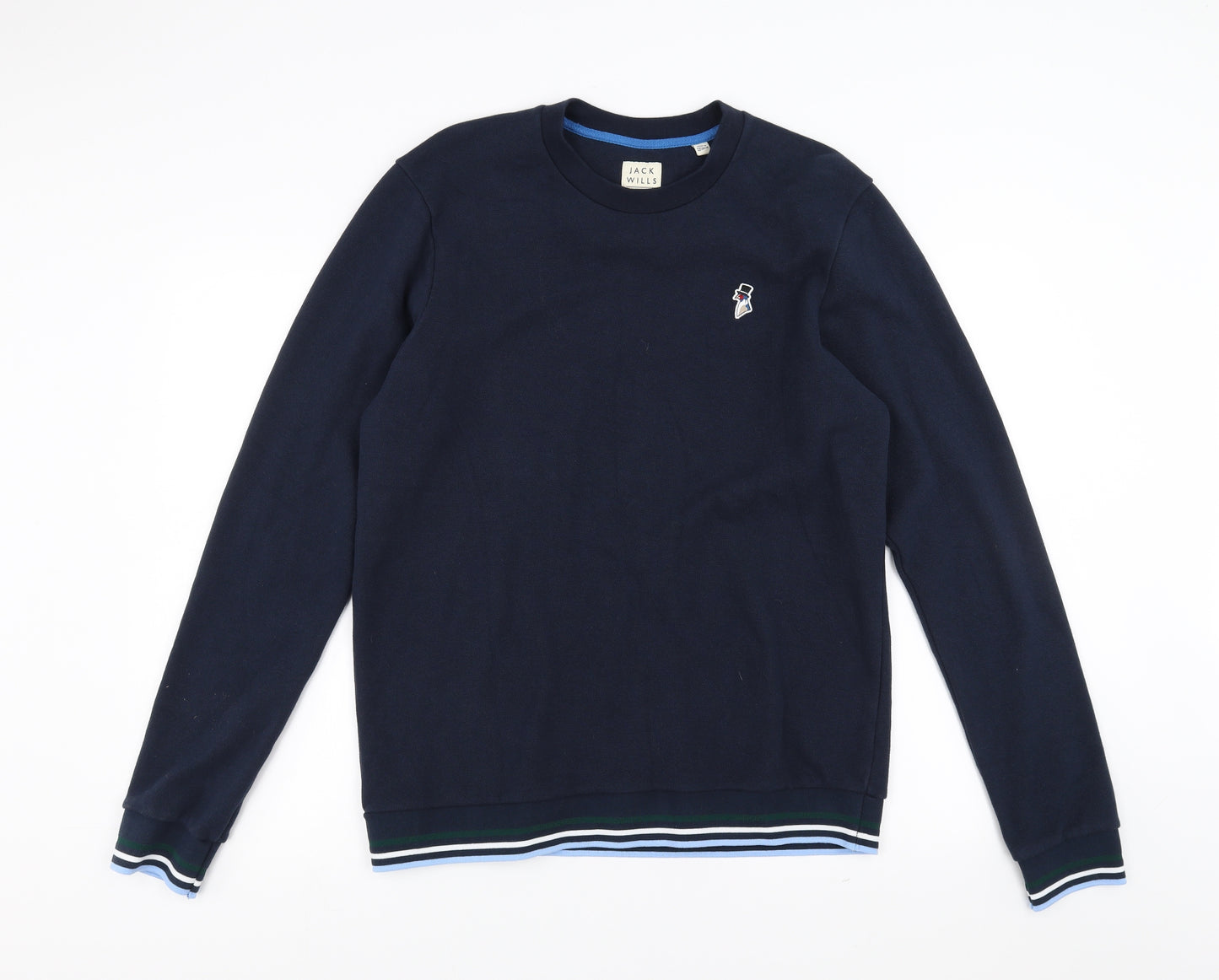 Jack Wills Mens Blue   Pullover Sweatshirt Size M