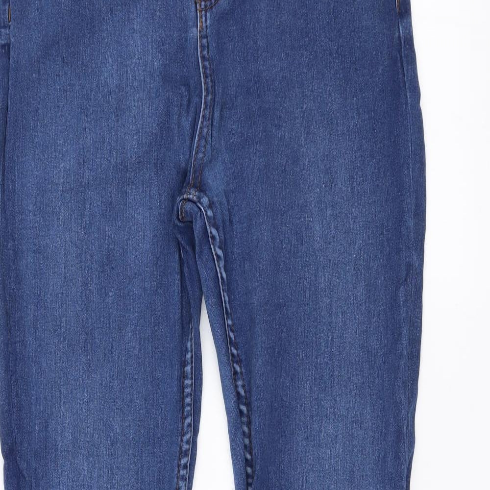 New Look Womens Blue  Denim Skinny Jeans Size 14 L31 in