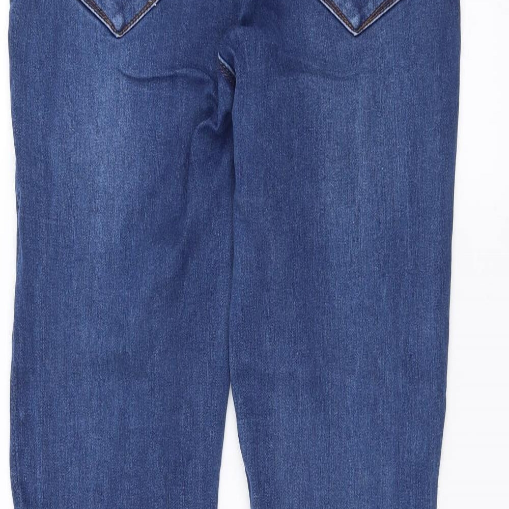 New Look Womens Blue  Denim Skinny Jeans Size 14 L31 in