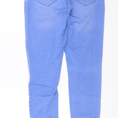New Look Womens Blue  Denim Skinny Jeans Size 14 L31 in