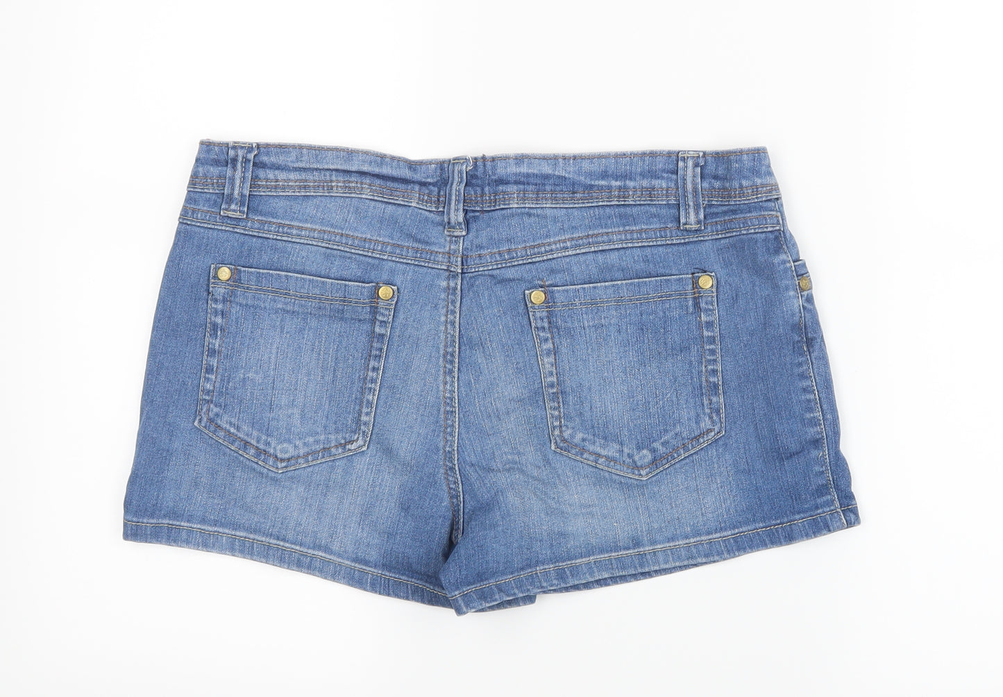 NEXT Womens Blue  Denim Boyfriend Shorts Size 12