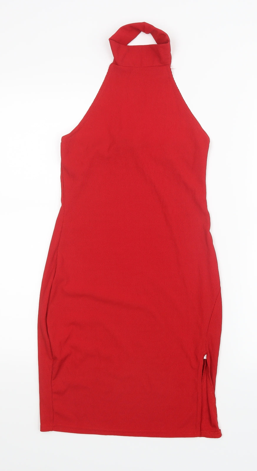 PRETTYLITTLETHING Womens Red   Bodycon  Size 10