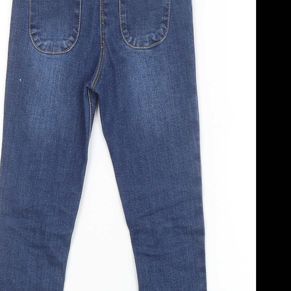 Nutmeg Boys Blue  Denim Straight Jeans Size 4-5 Years