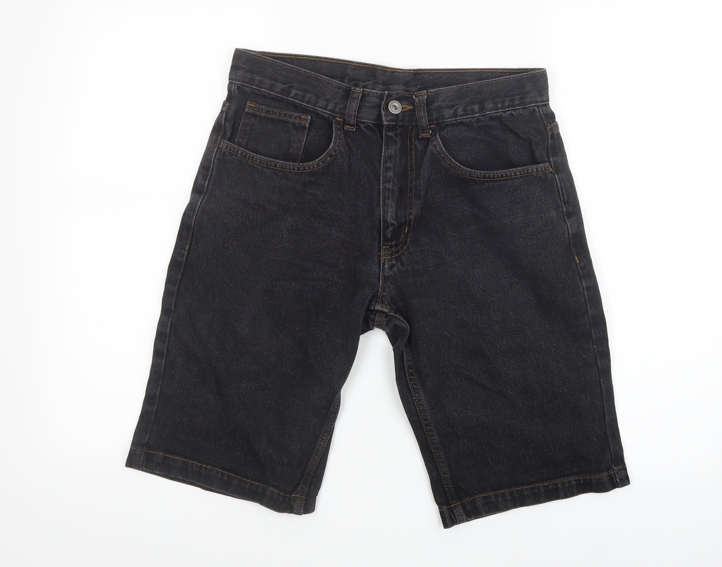 George Mens Blue  Denim Cargo Shorts Size 30 in
