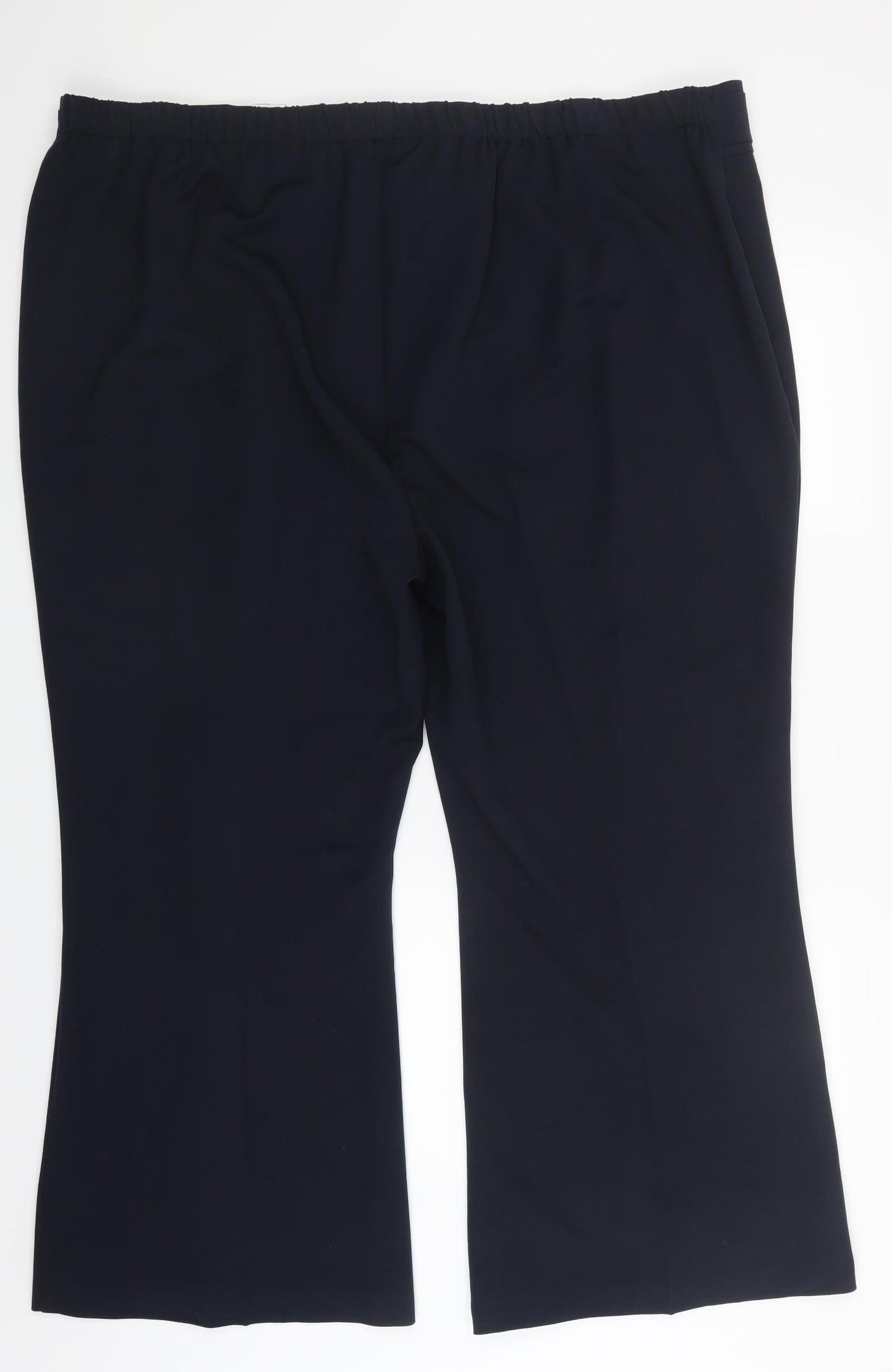 Evans Womens Blue   Trousers  Size 30 L28 in