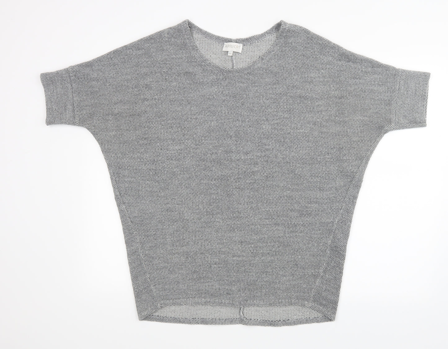 Apricot Womens Grey  Knit Pullover Jumper Size M