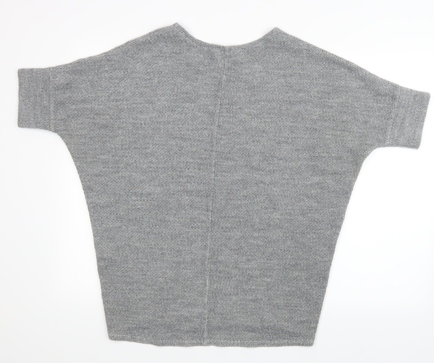 Apricot Womens Grey  Knit Pullover Jumper Size M