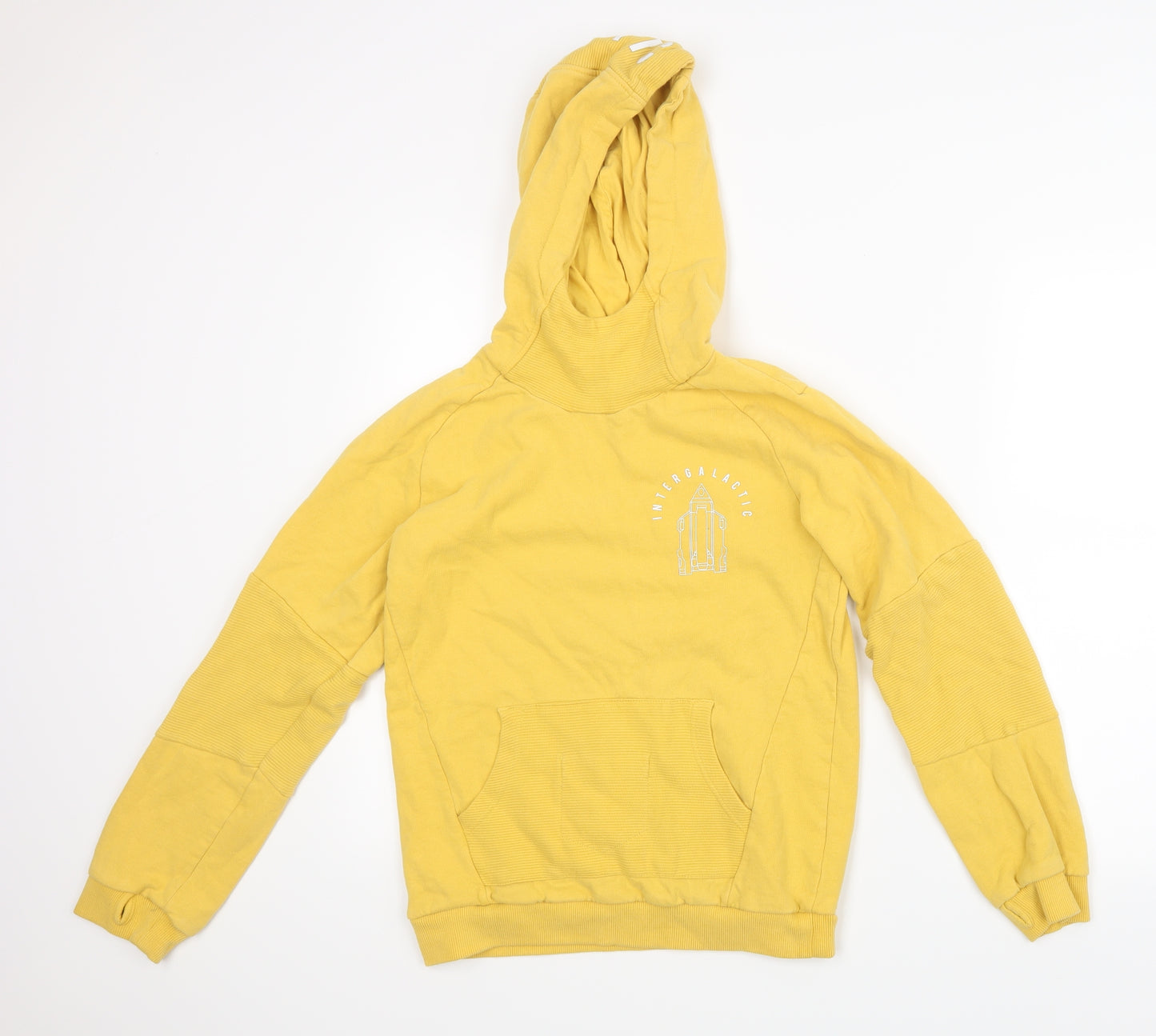 Nutmeg Boys Yellow   Pullover Hoodie Size 13-14 Years