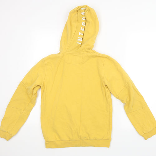 Nutmeg Boys Yellow   Pullover Hoodie Size 13-14 Years