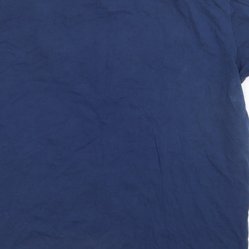 ARMANI Mens Blue    T-Shirt Size L