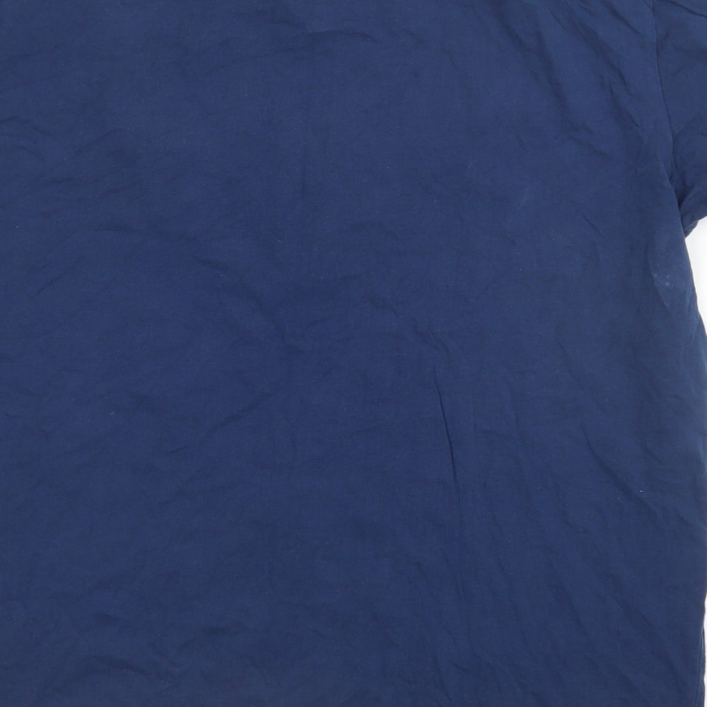 ARMANI Mens Blue    T-Shirt Size L