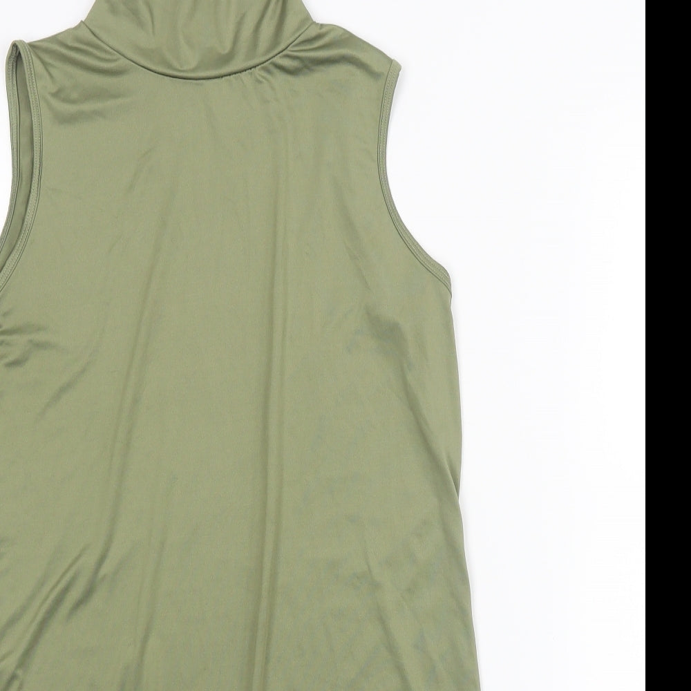 Preworn Womens Green   Basic T-Shirt Size 2XL