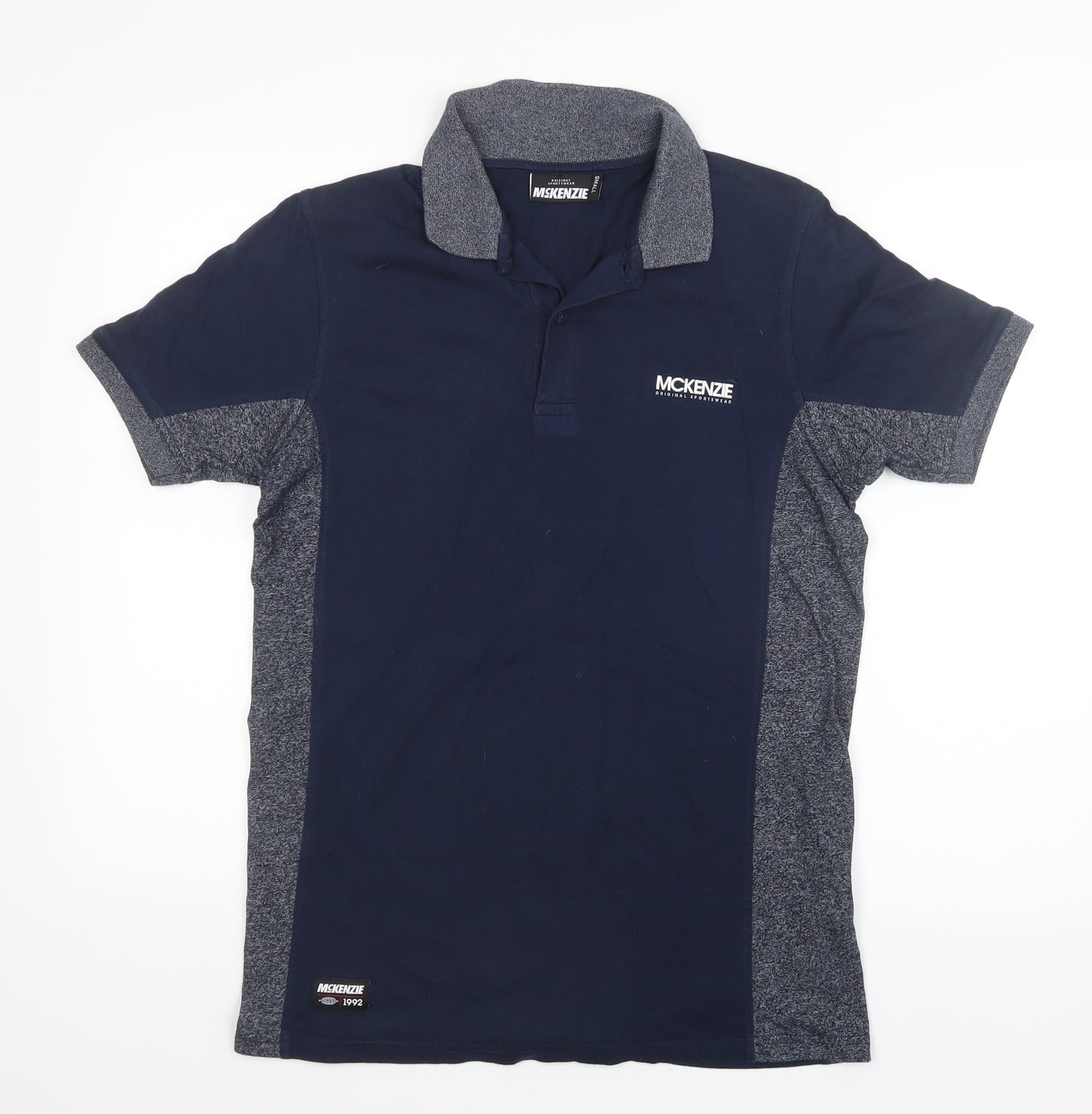 McKenzie Mens Blue    Polo Size S