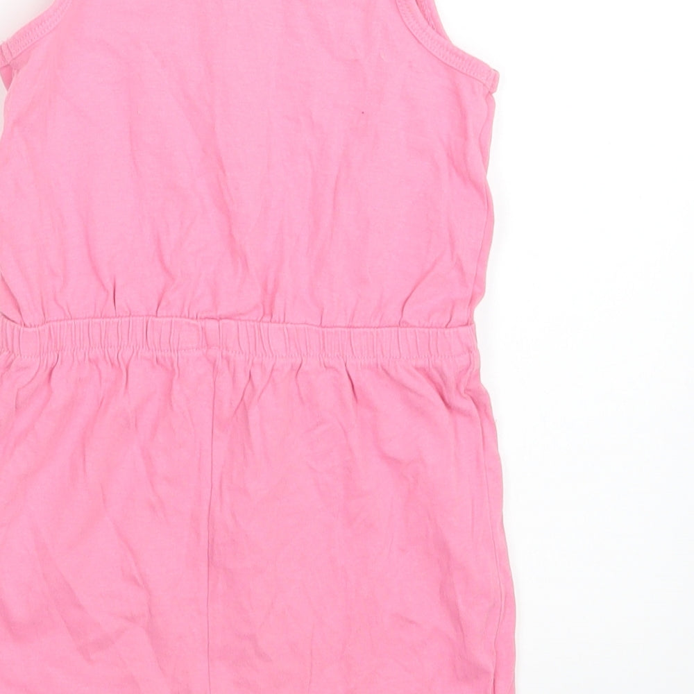 TU Girls Pink   Playsuit One-Piece Size 4-5 Years  - Peppa Pig