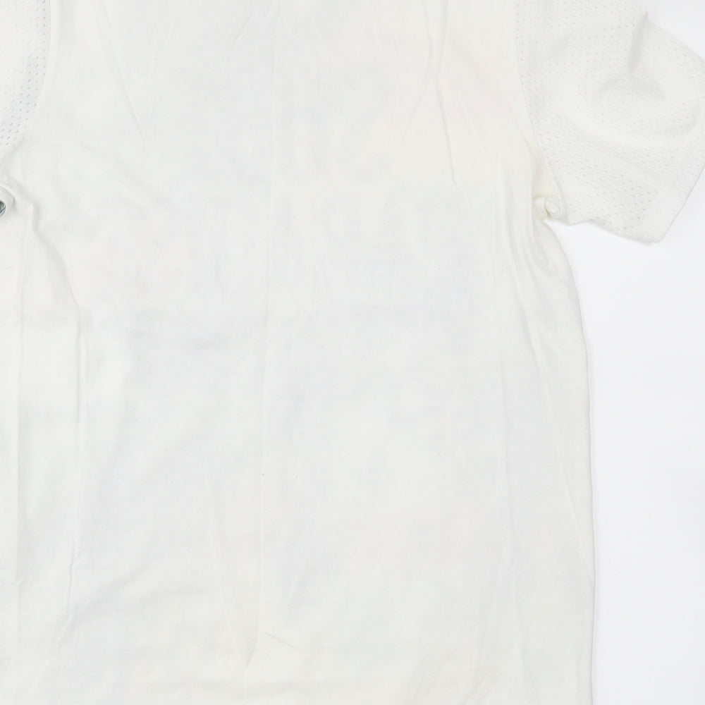 F&F Boys White   Basic T-Shirt Size 13 Years