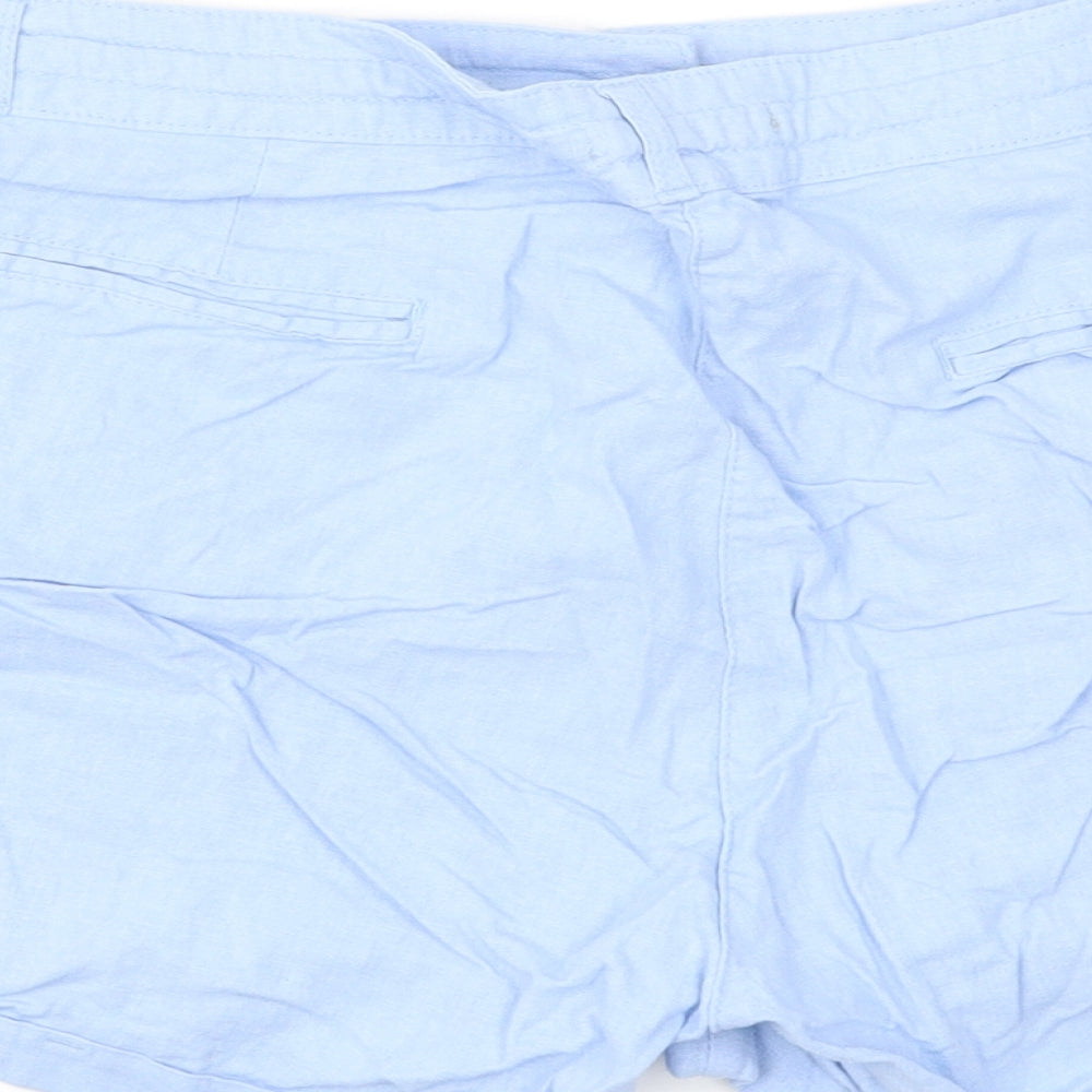 Primark Womens Blue   Cut-Off Shorts Size 20