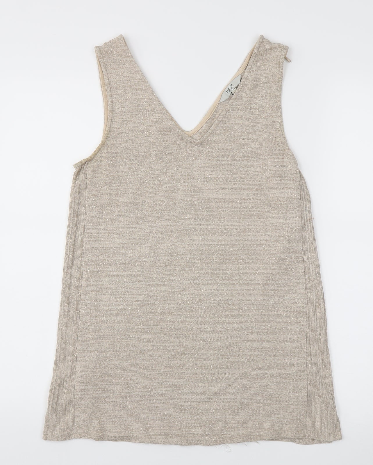 NEXT Womens Gold   Basic T-Shirt Size 10