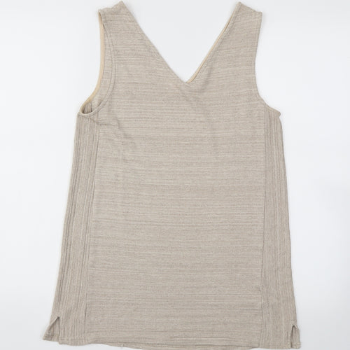 NEXT Womens Gold   Basic T-Shirt Size 10