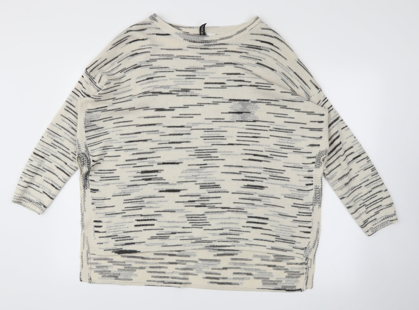 H&M Womens Ivory   Pullover Jumper Size M