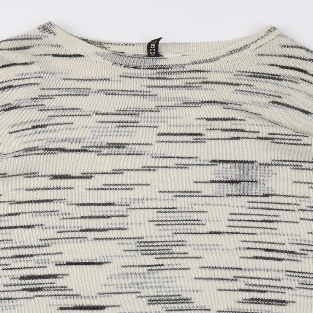 H&M Womens Ivory   Pullover Jumper Size M