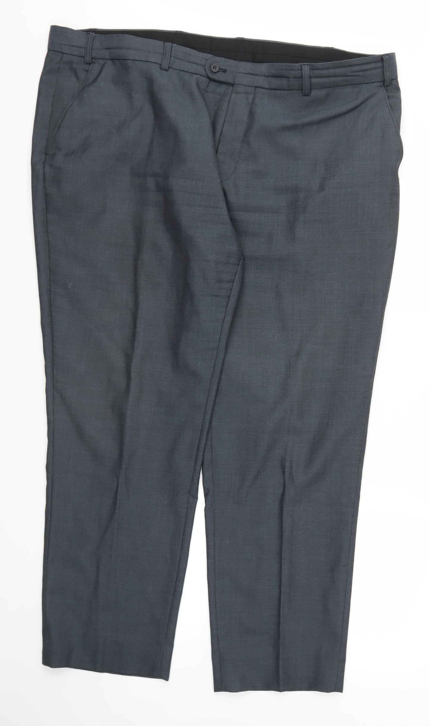 Flintoff Mens Grey   2 Piece Suit Trousers  L20 in