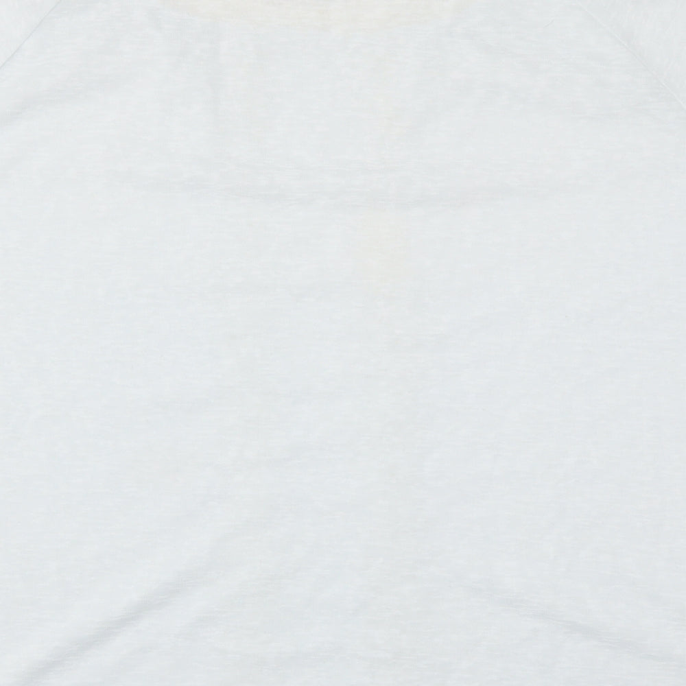 George Womens Blue Floral  Basic T-Shirt Size 22
