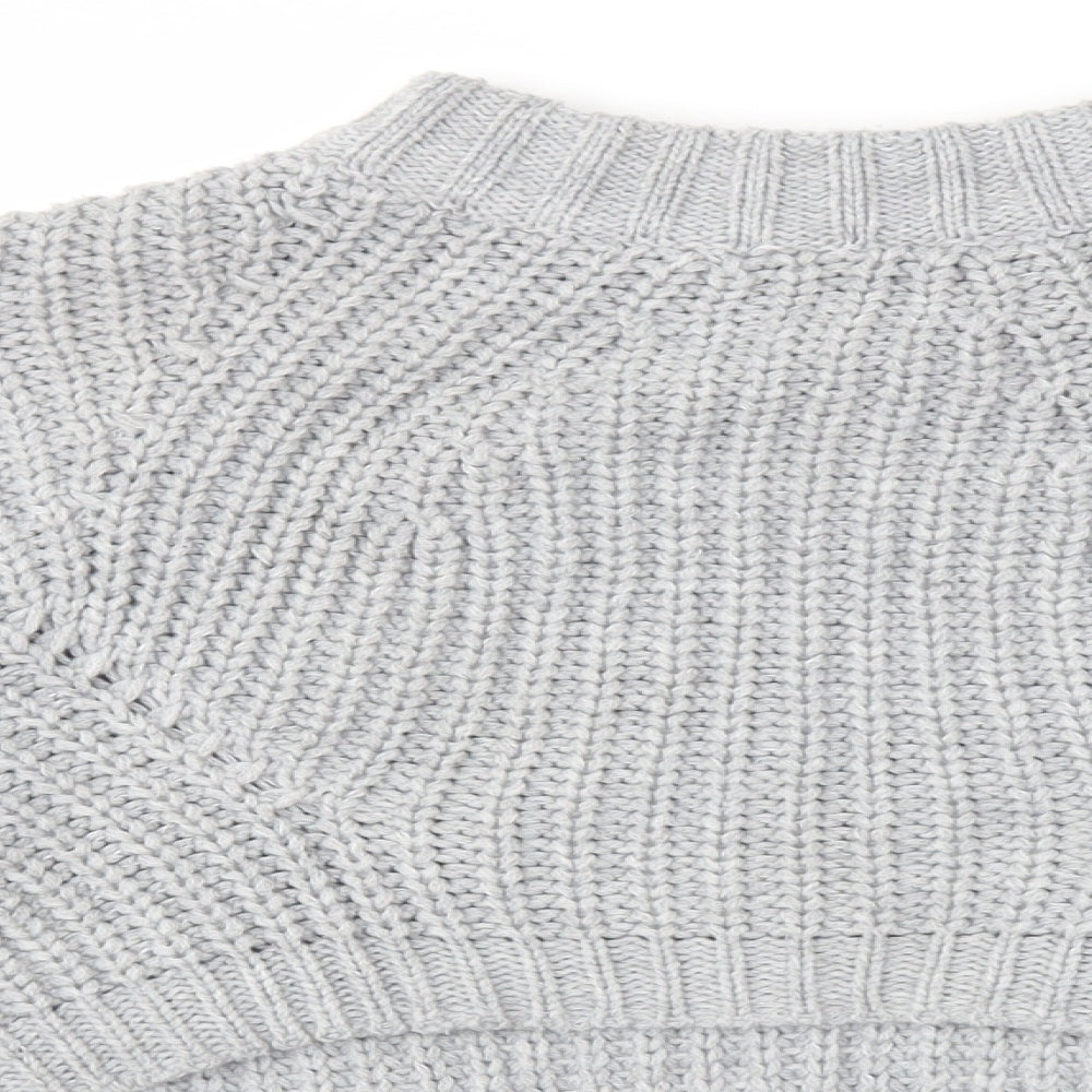 Shein  Womens Grey   Pullover Jumper Size M